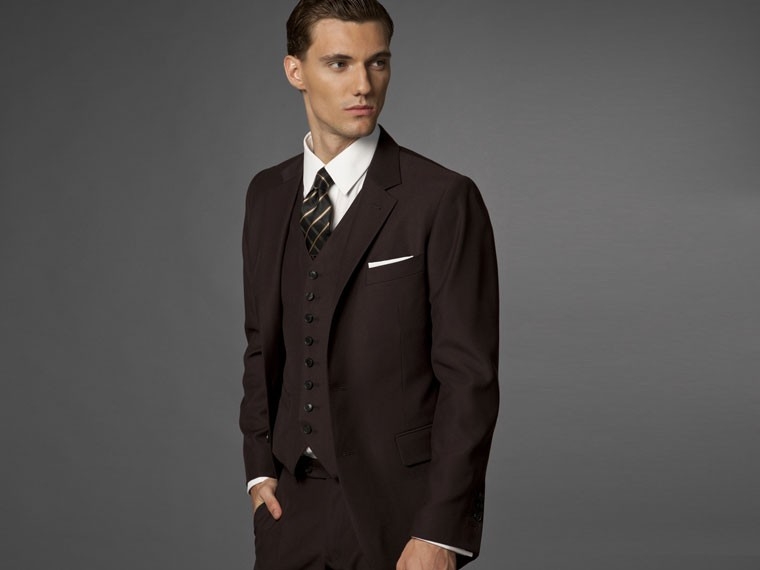 The Hedonist Brown 3 Piece Suit