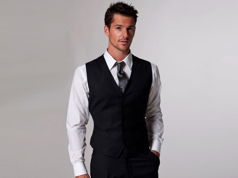 Timeless Charcoal Vest 1