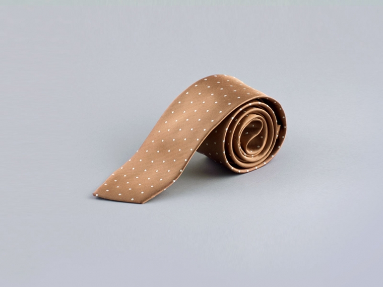 Gold Dot Tie 1
