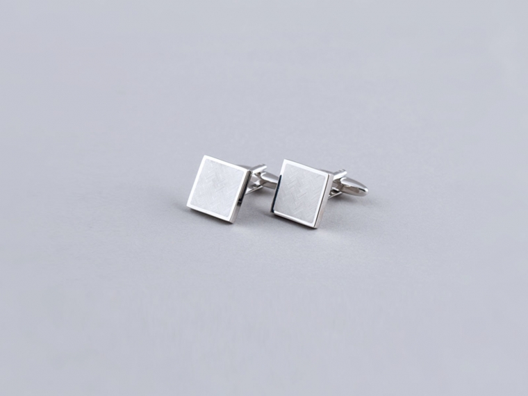 Herringbone Cufflinks 1