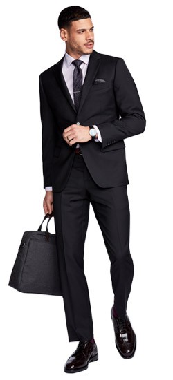 Men S Wedding Suits Tuxedos Indochino Hemsworth Black Suit