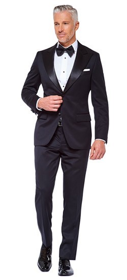 Custom Wedding Tuxedos Black Tie Free Shipping Indochino Hampton Black Tuxedo