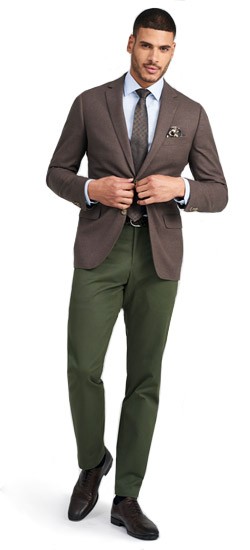 Houndslow Olive Chino